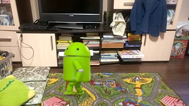 танцующий android смотреть онлайн