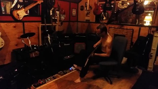 Dace Yates / live in Studio/Ibanez RGA/ смотреть онлайн