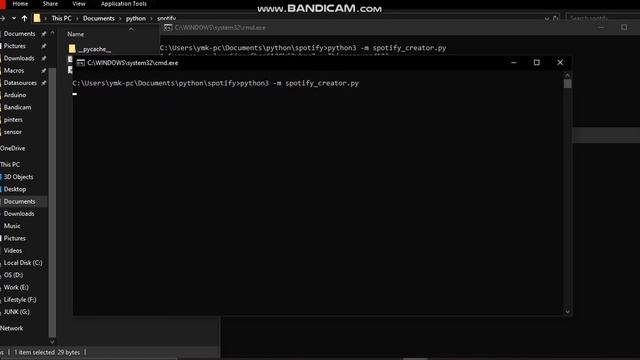 Spotify Creator with python and iMacros смотреть онлайн
