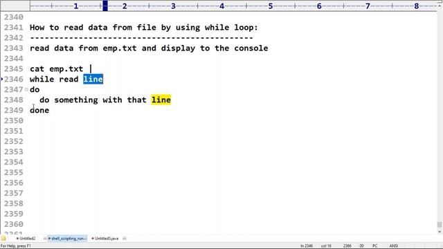 LINUX Classes || Session-65: Excellent Scripts by using while, break and continue || By DURGA Sir смотреть онлайн