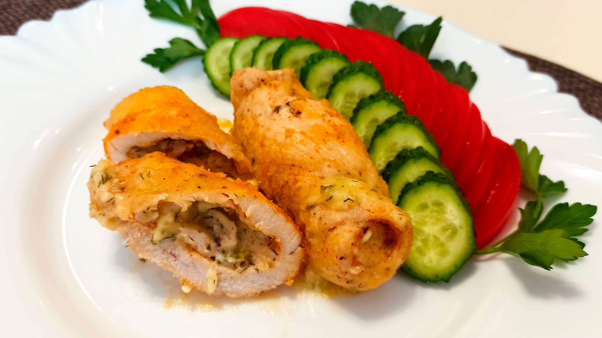 Куриные рулетики! Беспроигрышный вариант! смотреть онлайн