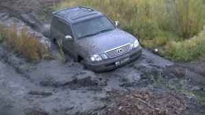 УАЗ vs Lexus LX470 vs Land Cruiser 200 vs Hummer H3 vs Hilux Surf. Танковая дорога. Жесть!!!