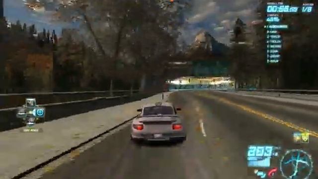 NFS World - Lion's Challenge - Porsche 911 GT2 (997), 1:44.68 смотреть онлайн