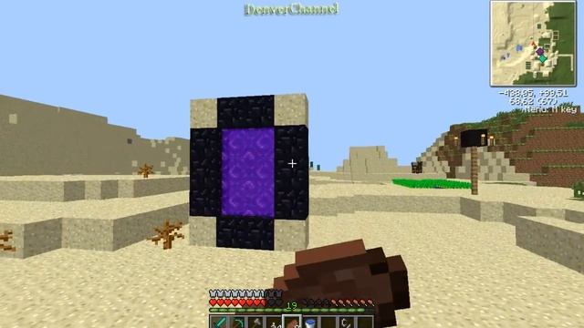 Minecraft для новичков. Портал в ад, стол зачарования. смотреть онлайн
