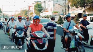 Как перейти дорогу во Вьетнаме. Безумное дорожное движение во Вьетнаме