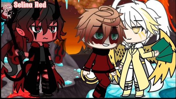 Devil and Angel Film - Who Punishes The Crimes !? Part 3 || Gacha Meme || Selina Red Gacha