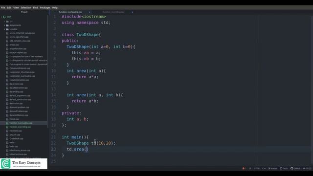 C++ Tutorials | L50: Practical Implementation of Function Overloading and Function Overriding in C+ смотреть онлайн