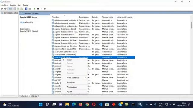 CÓMO INSTALAR SERVIDOR WEB APACHE EN WINDOWS 11 смотреть онлайн