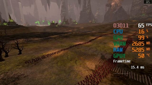 GeForce GTX 1650 -- AMD Ryzen 5 3600 -- Total War WARHAMMER II Benchmark смотреть онлайн