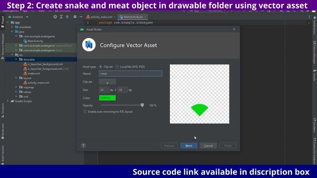 SNAKE GAME IN ANDROID STUDIO [ KOTLIN ] SOURCE CODE WITH STEP-BY-STEP GUIDE смотреть онлайн