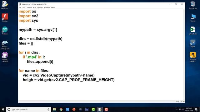EP043 - Python OpenCV - Check Resolution of the video files смотреть онлайн