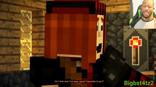 Youtubers react to JESSE HUGGING PETRA!?!! (JETRA MOMENT) - Minecraft Story Mode Season 2 Episode 4 смотреть онлайн