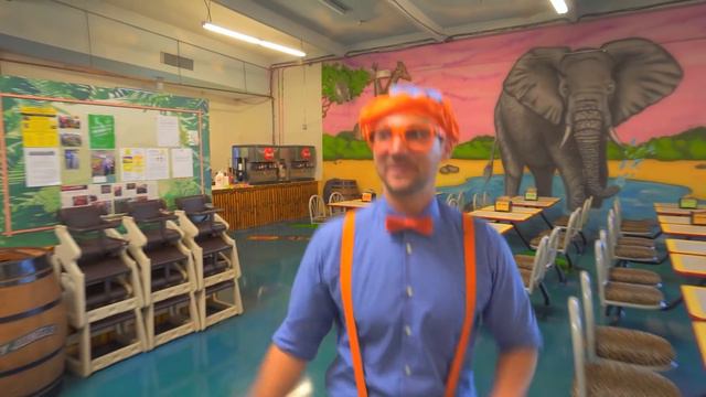 Learning With Blippi At An Outdoor Playground | Educational Videos For Kids смотреть онлайн