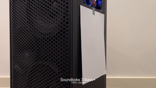 Soundboks 3 Bass Test! 100% Volume