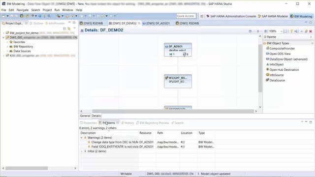 [SAP BW/4HANA1.0]: Data Flows - How to connect objects more easily смотреть онлайн