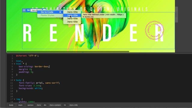 How to Create Responsive Design using Media Queries in Dreamweaver | Adobe Creative Cloud смотреть онлайн