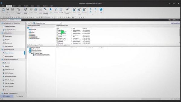 Build a Windows Installer - InstallShield