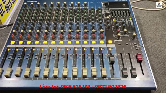 Review Mixer Yamaha MG 16 - 6 FX Cho Anh Em Tại Sang Audio Sài Gòn