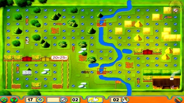 Игра Считаем с Рексом. Уровень сложности (легко). Серия - 10 смотреть онлайн