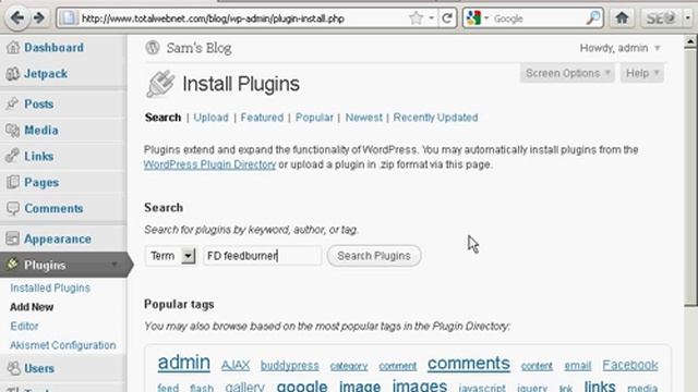 Video 26 - How to Add Feedburner to Your Wordpress Blog.avi смотреть онлайн