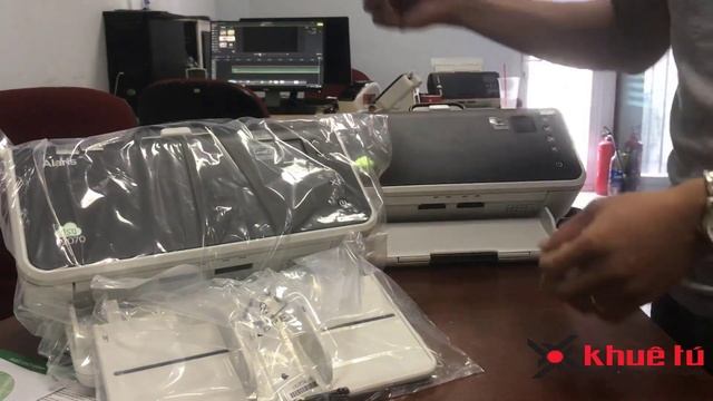 Video khui thùng máy scan Kodak Alaris S2050 & S2070 смотреть онлайн