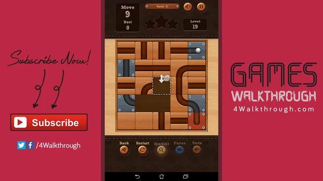 Roll the Ball | Basic D Pack - Level 19 | 3 Stars смотреть онлайн