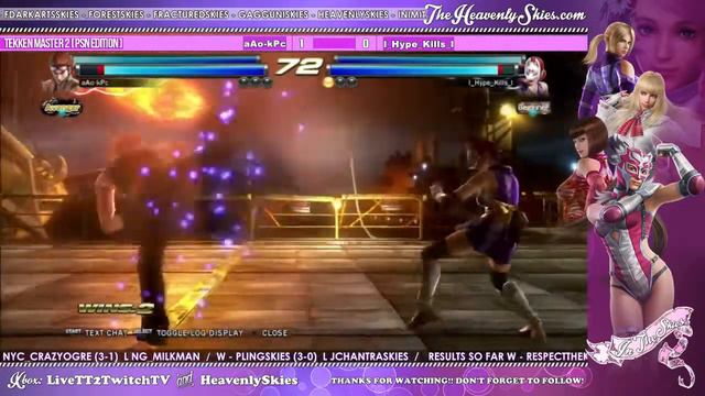 TEKKEN MASTER (PSN) aAo-kPc vs l_Hype_Kills_l смотреть онлайн