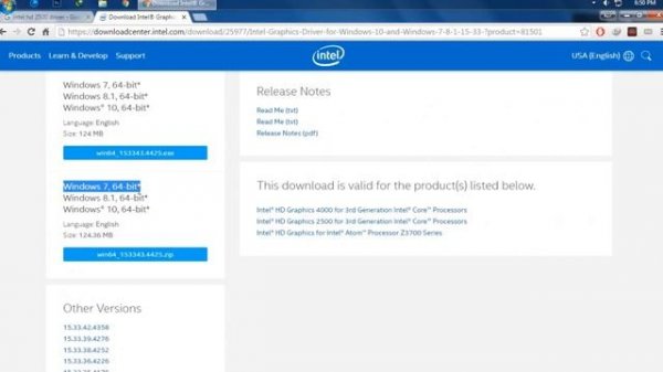 How to update Intel HD Graphics Driver[Error Solved]