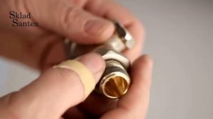 Установка клапана терморегулятора Danfoss "Данфосс" skladsantex