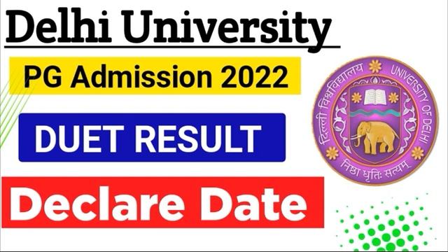 Delhi University PG Entrance Exam Result Update 2022 | DUET PG Result 2022- Du pg Entrance exam 202 смотреть онлайн