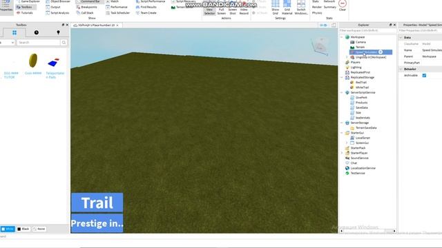 КАК СОЗДАТЬ СВОЙ SPEED SIMULATOR В РОБЛОКС СТУДИО смотреть онлайн