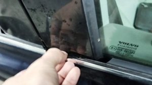 Как снять молдинг стекла вольво хс90