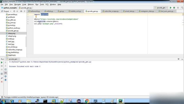 Python QR Code Generator {தமிழ்} смотреть онлайн
