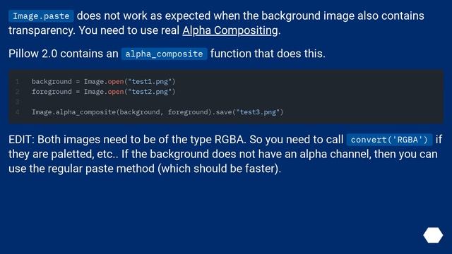 How to merge a transparent png image with another image using PIL смотреть онлайн
