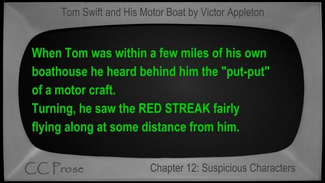 Chapter 12 - Tom Swift and His Motor Boat by Victor Appleton смотреть онлайн