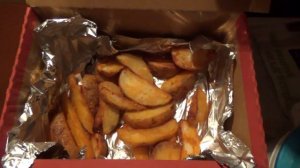 Пицца Хат Ланч(Картофель+куриные крылья) и Чизкейк Нью-Йорк