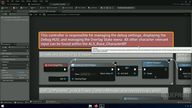 Basic Logic with ALS | #1 | Advanced Locomotion System V4 with Unreal Engine 5 смотреть онлайн