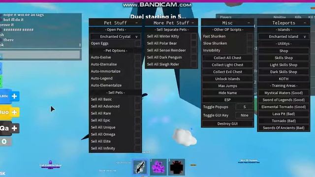 Roblox Ninja Legends script pastebin 2020 (Working) смотреть онлайн