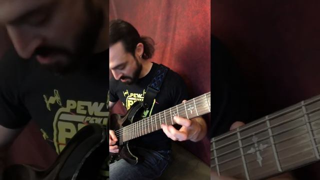 Heavy Metal Guitar Solo - JD McGibney of Angels on the Battlefield | Schecter Hellraiser C7 смотреть онлайн