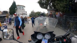 Мотопрогулка зимой в Крыму