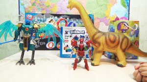 ИГРУШКИ МНОГО РАЗНЫХ И ВКУСНЯШКИ трансформеры динозавр трасса видео для детей развлечение с детьми