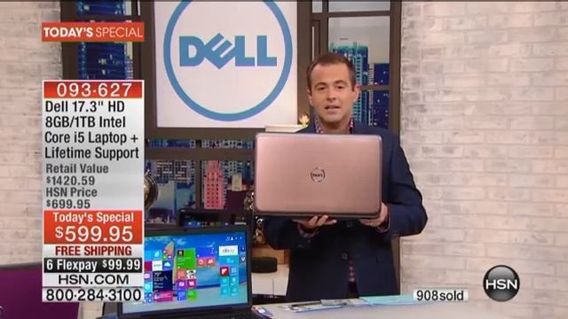 Dell 17.3' Core i5 8GB/1TB Laptop with Lifetime Support смотреть онлайн