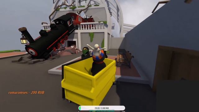 Проходим все уровни в Human: Fall Flat