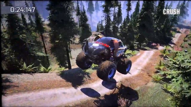 Monster Jam Crush It Test Video Review 1080p Gameplay FR HD (N-Gamz) смотреть онлайн