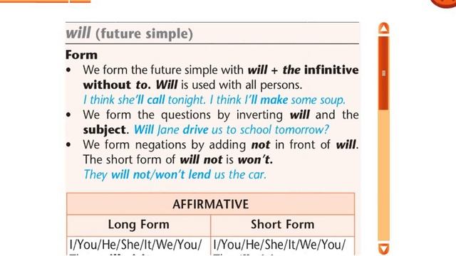 Excel 7th grade Will, future simple смотреть онлайн