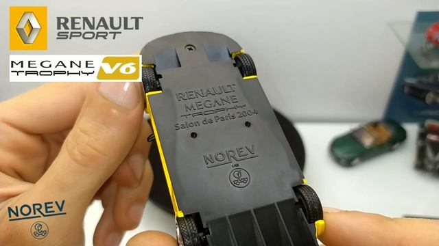 Очередной концепт от Норев | обзор модели Renault Megane Trophy Concept 2004г. 1:43 Norev смотреть онлайн