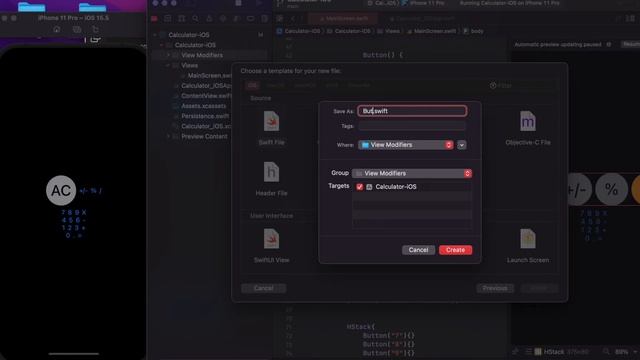 Recreating Apple's iOS calculator. Part 1: Styling смотреть онлайн