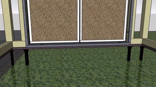 Проект каркасного гаража. Ростверк смотреть онлайн