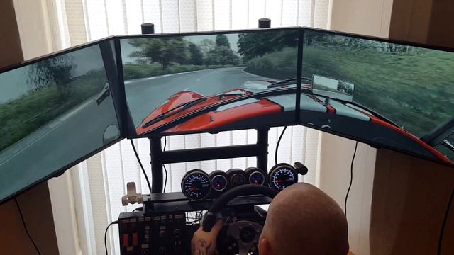 Assetto Corsa Track Isle Of Man Triplescreen смотреть онлайн