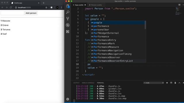 Урок 9. Как работают циклы в SvelteJS. Зачем нужен key смотреть онлайн